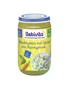 BEBIVITA Макарони спанак, зеленчуци, сметана 16211, пюре,...