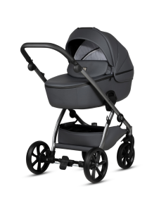 Tutis UNO 5+ Leather бебешка количка 2в1 166 Licorice 2