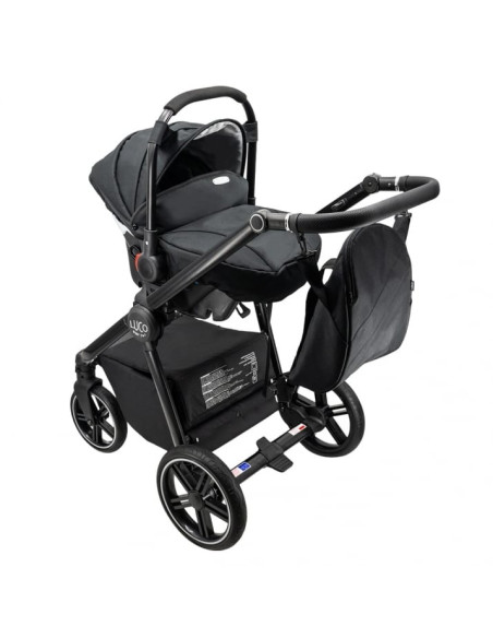 Adbor-Бебешка количка с трансформираща седалка Luco 3в1: L12
