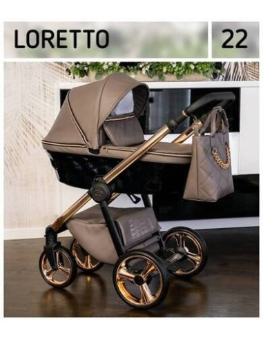 Adbor-бебешка количка 3в1 Loretto: 22