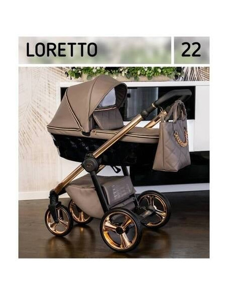 Adbor-бебешка количка 3в1 Loretto: 22