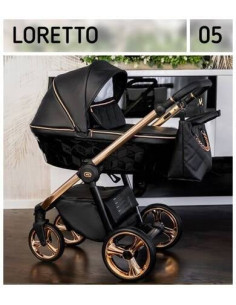 Adbor-бебешка количка 3в1 Loretto: 05 2