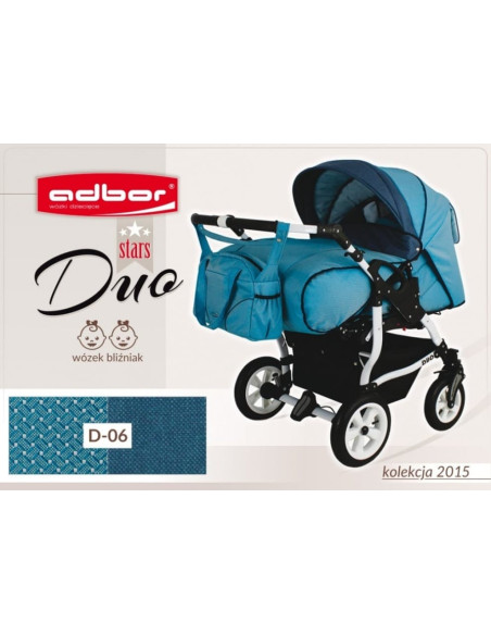Бебешка количка за близнаци Duo Stars цвят:D06