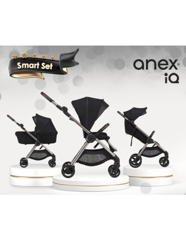 Anex-бебешка количка IQ Premium /all in one/ Smoky
