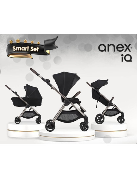 Anex-бебешка количка IQ Premium /all in one/ Smoky