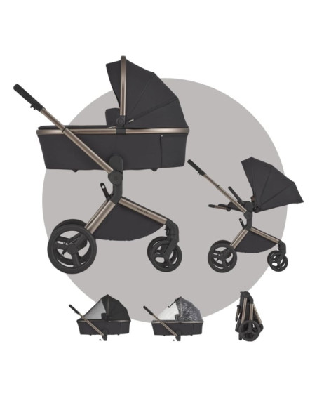 Anex-бебешка количка 2в1 FLO Solo