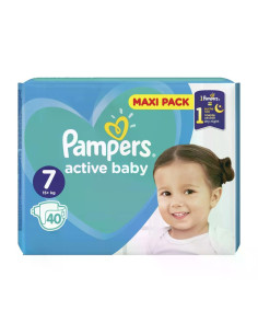 PAMPERS Active Baby XL VPP, пелени, S7, 40бр. 2