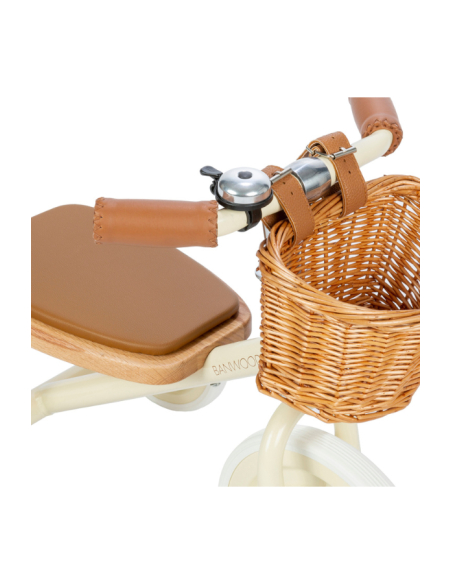 Детска триколка Banwood, крем