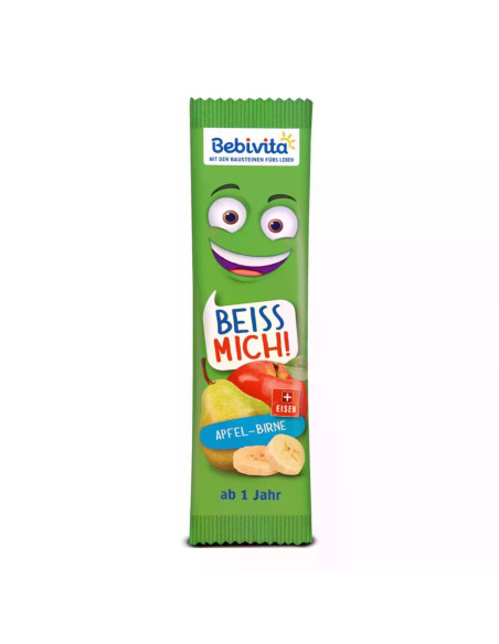 BEBIVITA Ябълка и круша 1361, храна за бебе, 25гр.