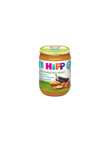 HIPP 9% ДДС Био Кус Кус Със Зеленчуци 6218, храна за бебе, 190 гр