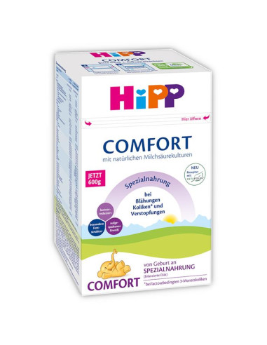 HIPP 9% ДДС Комфорт, адаптирано мляко, 2313, 600 гр