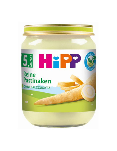 HIPP 9% ДДС Чист пащърнак 4005, пюре, 125 гр