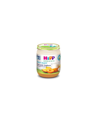 HIPP 9% ДДС Дует йогурт, плодове 5475, каша, 160 гр