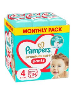 PAMPERS Premium Care Размер 4, гащички, MSB, 114 бр.