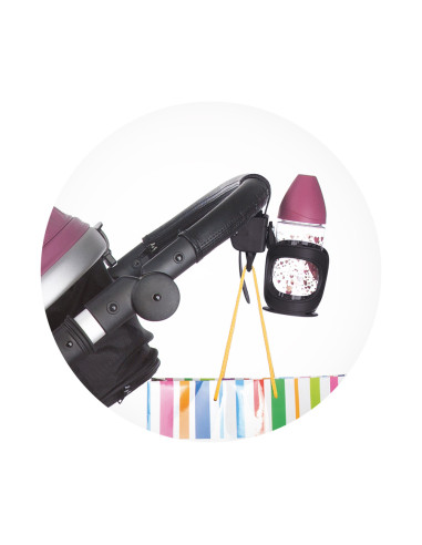 Универсална поставка за чаша/ шише черна