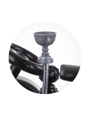 Детска проходилка 4в1 "Рейсър"черно/бяла