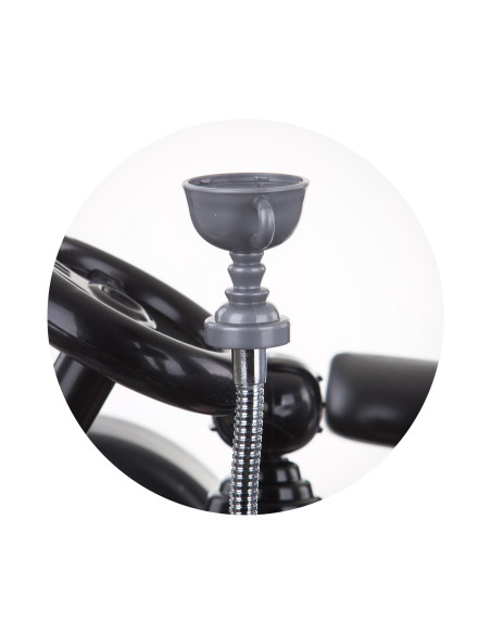 Детска проходилка 4в1 "Рейсър"черно/бяла