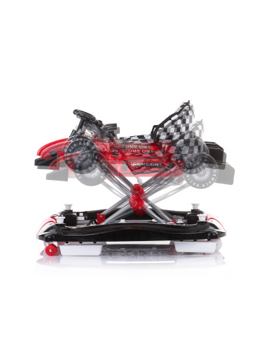 Детска проходилка 4в1 "Рейсър" червена