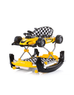 Детска проходилка 4в1"Рейсър"жълто/черна 2