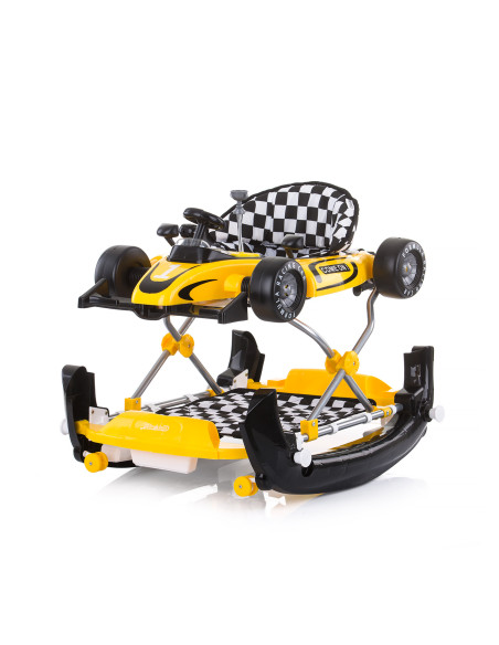 Детска проходилка 4в1"Рейсър"жълто/черна