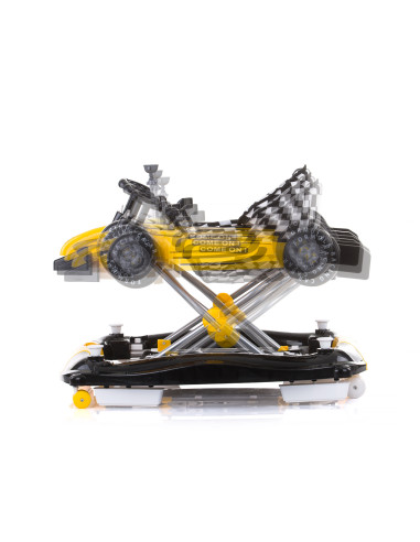 Детска проходилка 4в1"Рейсър"жълто/черна