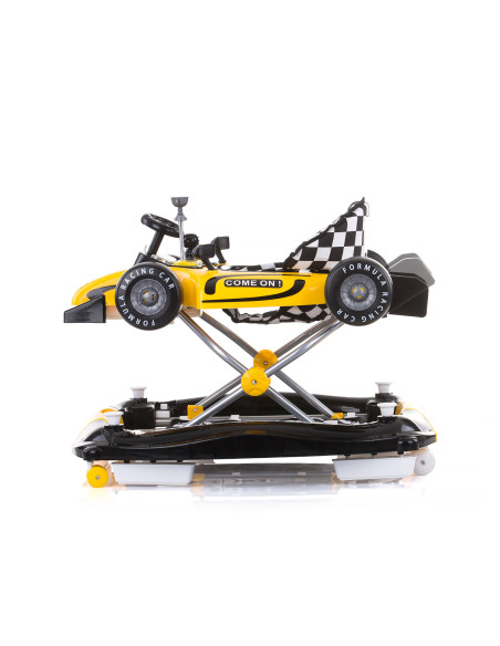 Детска проходилка 4в1"Рейсър"жълто/черна