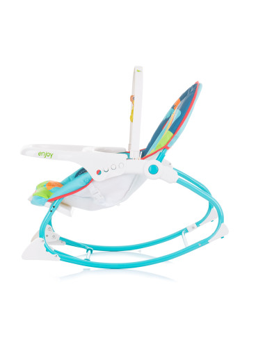 Музикален шезлонг "Енджой"син