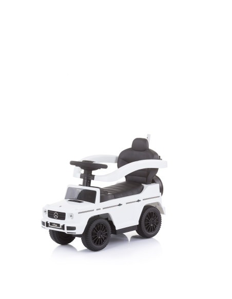 Кола с дръжка/сенник MERCEDES G350d бял