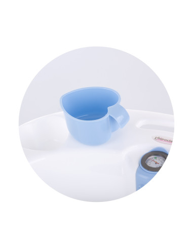 Вана с подложка и стойка Вела(87см)-синя