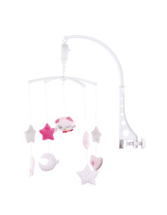 Муз. играчка за легло"Розово пиленце"