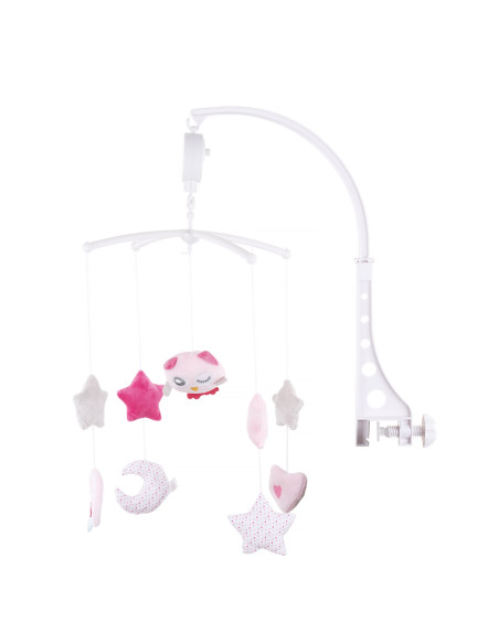 Муз. играчка за легло"Розово пиленце"