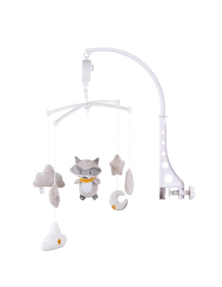 Муз. играчка за легло "Енот"