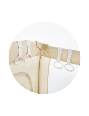 Аксесоар - халки за сгъваема кошара 4бр