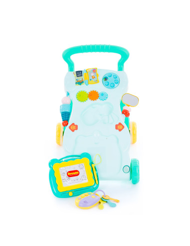 Музикална играчка на колела "Funny" минт