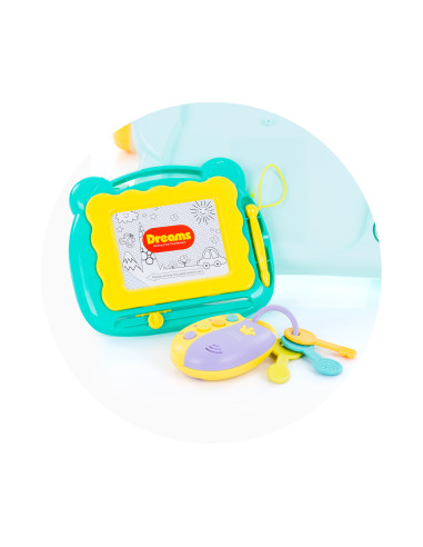 Музикална играчка на колела "Funny" минт