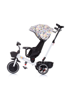 Триколка със сенник "СМАРТ" бяла 2