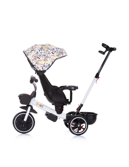 Триколка със сенник "СМАРТ" бяла