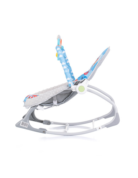 Музикален шезлонг "Baby Spa"син