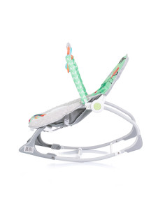 Музикален шезлонг "Baby Spa"зелен 2