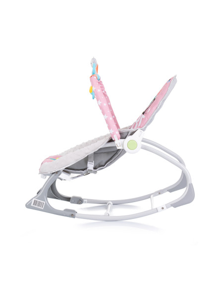 Музикален шезлонг "Baby Spa"розов