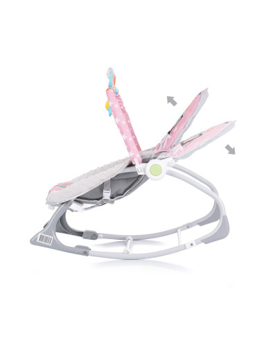 Музикален шезлонг "Baby Spa"розов