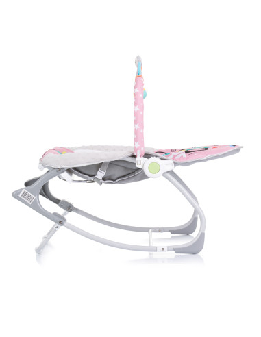 Музикален шезлонг "Baby Spa"розов