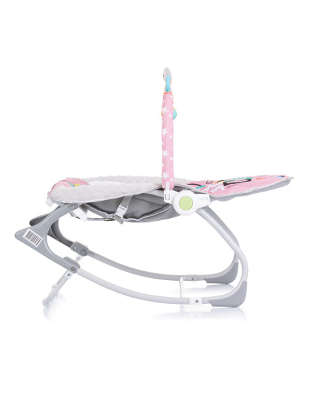 Музикален шезлонг "Baby Spa"розов