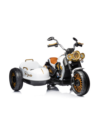 Електрически мотор ДУО ТРОН бял