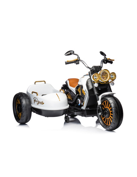 Електрически мотор ДУО ТРОН бял