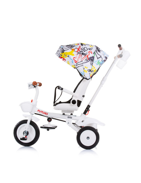 Триколка със сенник Футуро графити