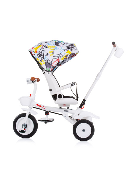 Триколка със сенник Футуро графити