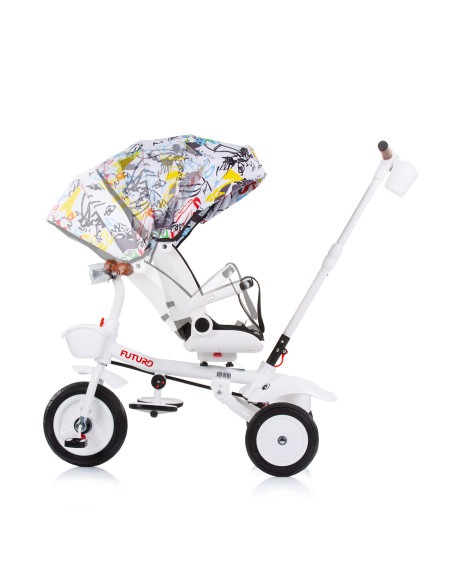 Триколка със сенник Футуро графити