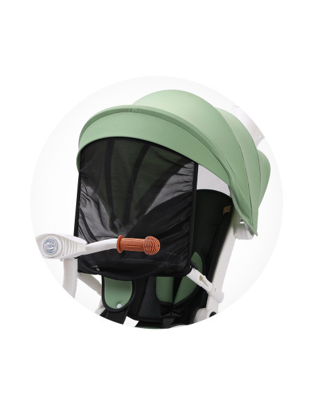 Триколка със сенник Футуро зелена