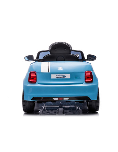 Електрическа кола FIAT 500 синя